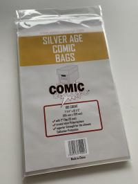 Comic Bags Silver Size